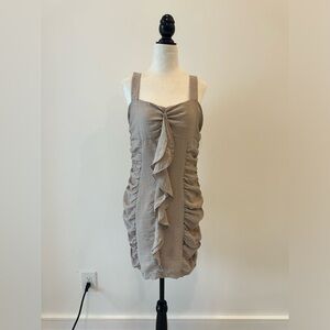 Lush - taupe dress